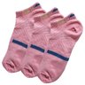 Kit 3 Pares de Meias Manhattan Adulto Feminino Rosa