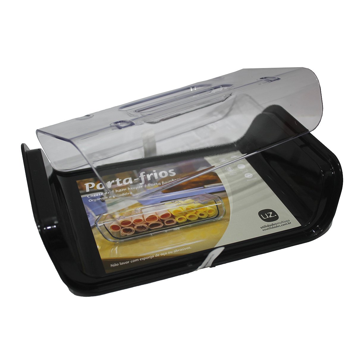 Porta Frios UZ Acrlico Preto 2