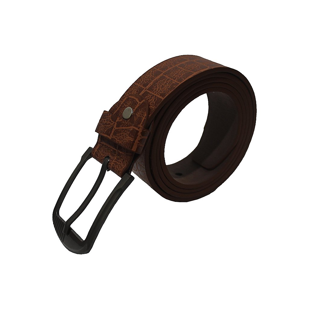 Cinto Masculino Impacto Snake Marrom Claro 1