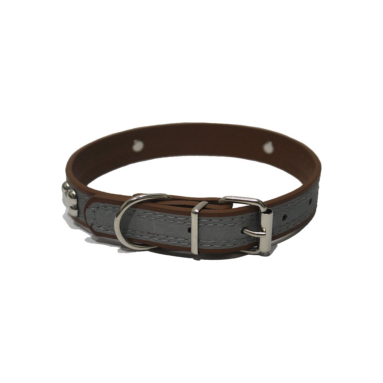 Coleira para Cachorro Famys Borracha Osso 7