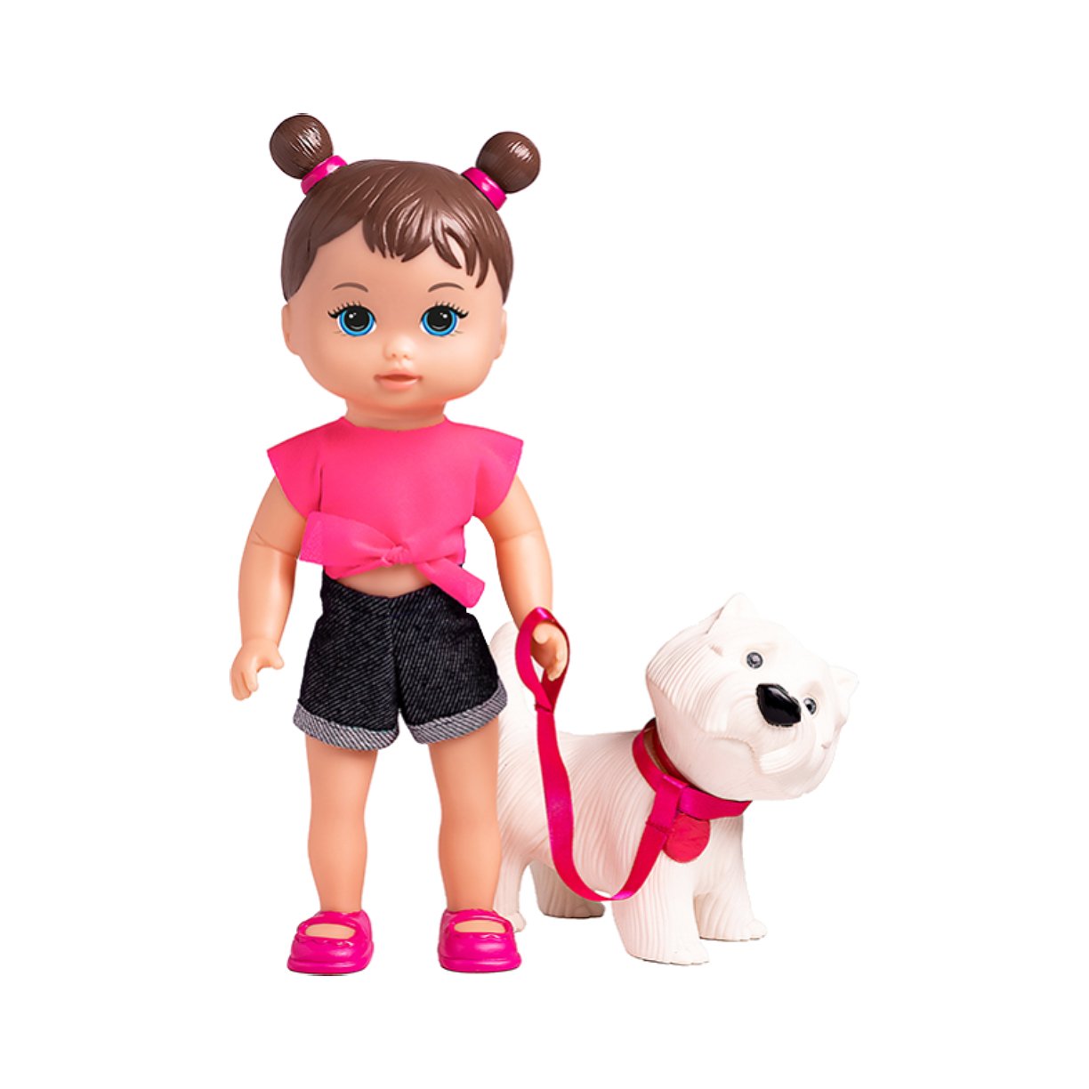 Boneca Lolly Anjo Brinquedos Pop Passeio com Pet 1