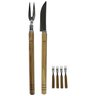 Kit Churrasco Madefer Inox 6 Peas