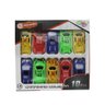 Conjunto de Carrinhos Wellkids 10 Peas Plstico 1