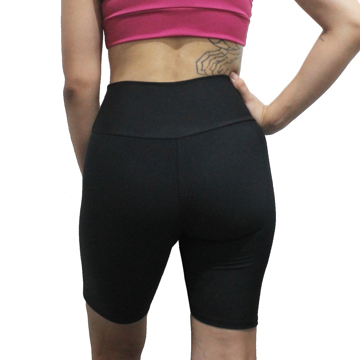 Bermuda Leg BemBacana Academia 3 Listras Vinho 3