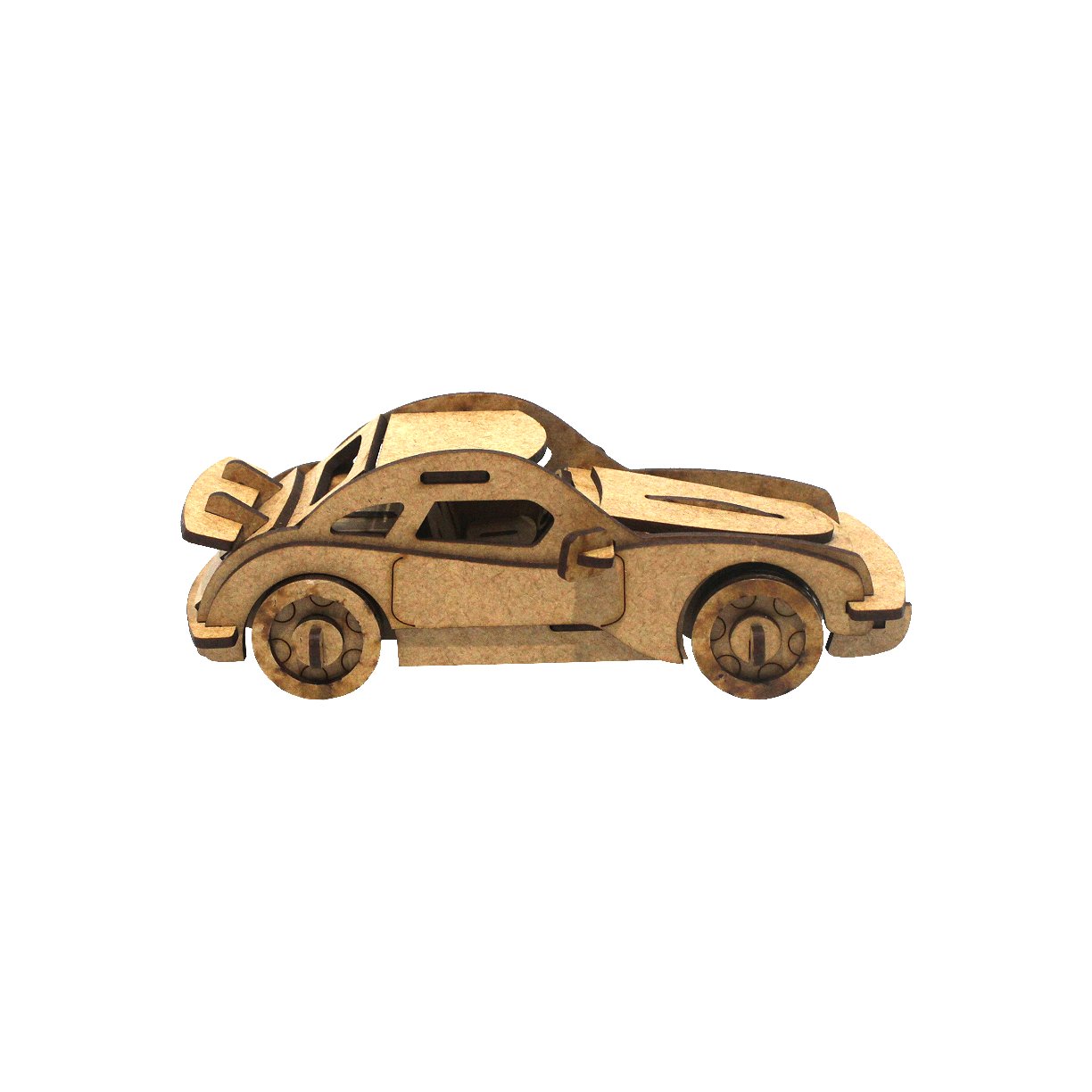 Quebra Cabea Aquarela Carros 3D em MDF Porsche 911 2