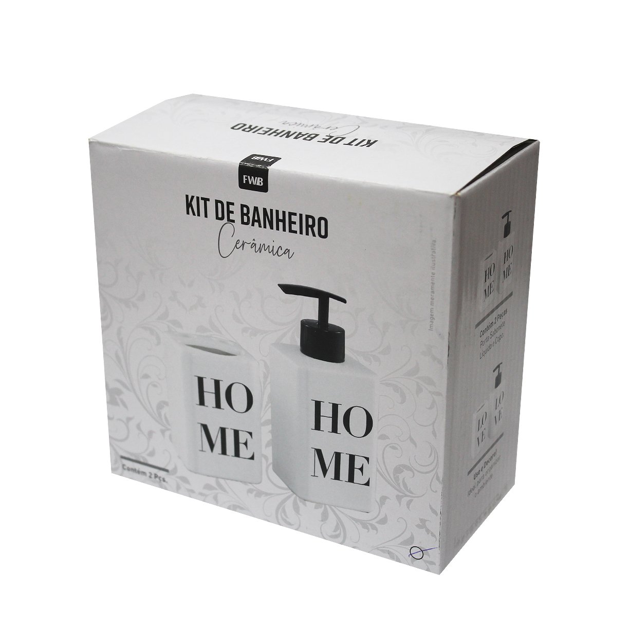 Kit de Banheiro FWB Cermica HOME 2 Peas 2
