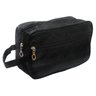 necessaire masculina famys 25cm x 14cm poliester preto