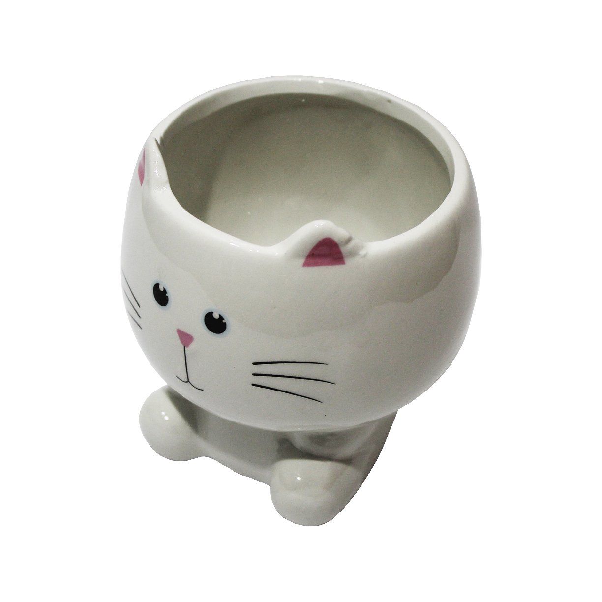 vaso decorativo porcelana onyx gato 2