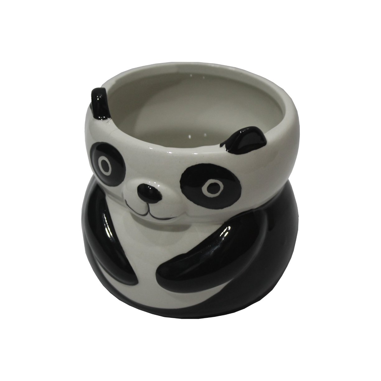 vaso decorativo porcelana onyx panda 1