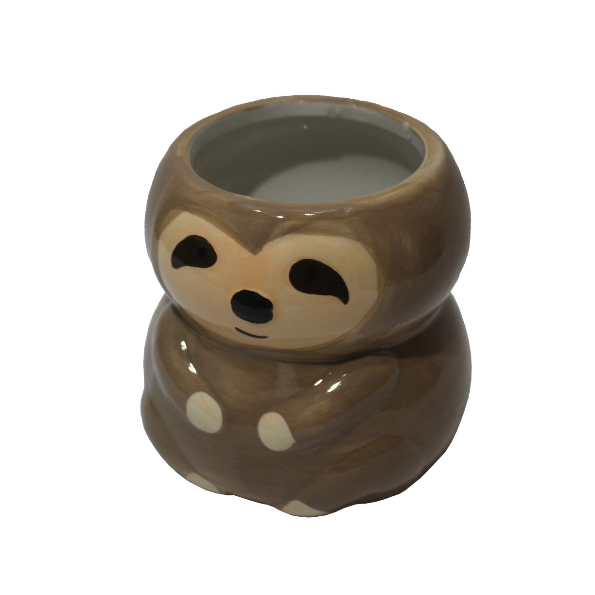 vaso decorativo porcelana onyx preguica 1