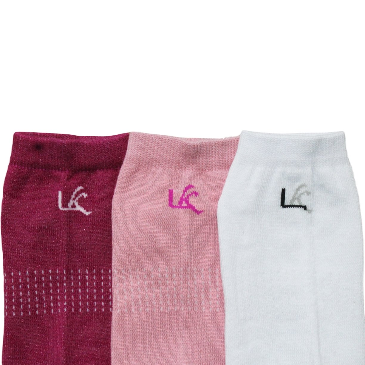 kit 3 pares de meia soquete invisivel adulto 34 a 39 leke 2