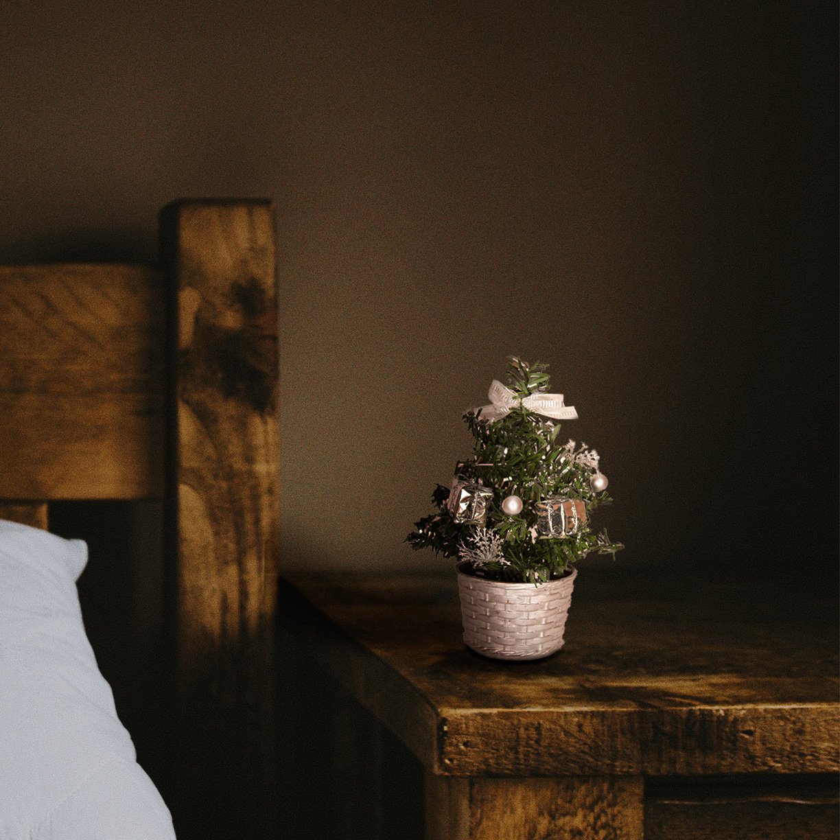 16 8891 mini arvore de natal wincy com vaso 18cm 6