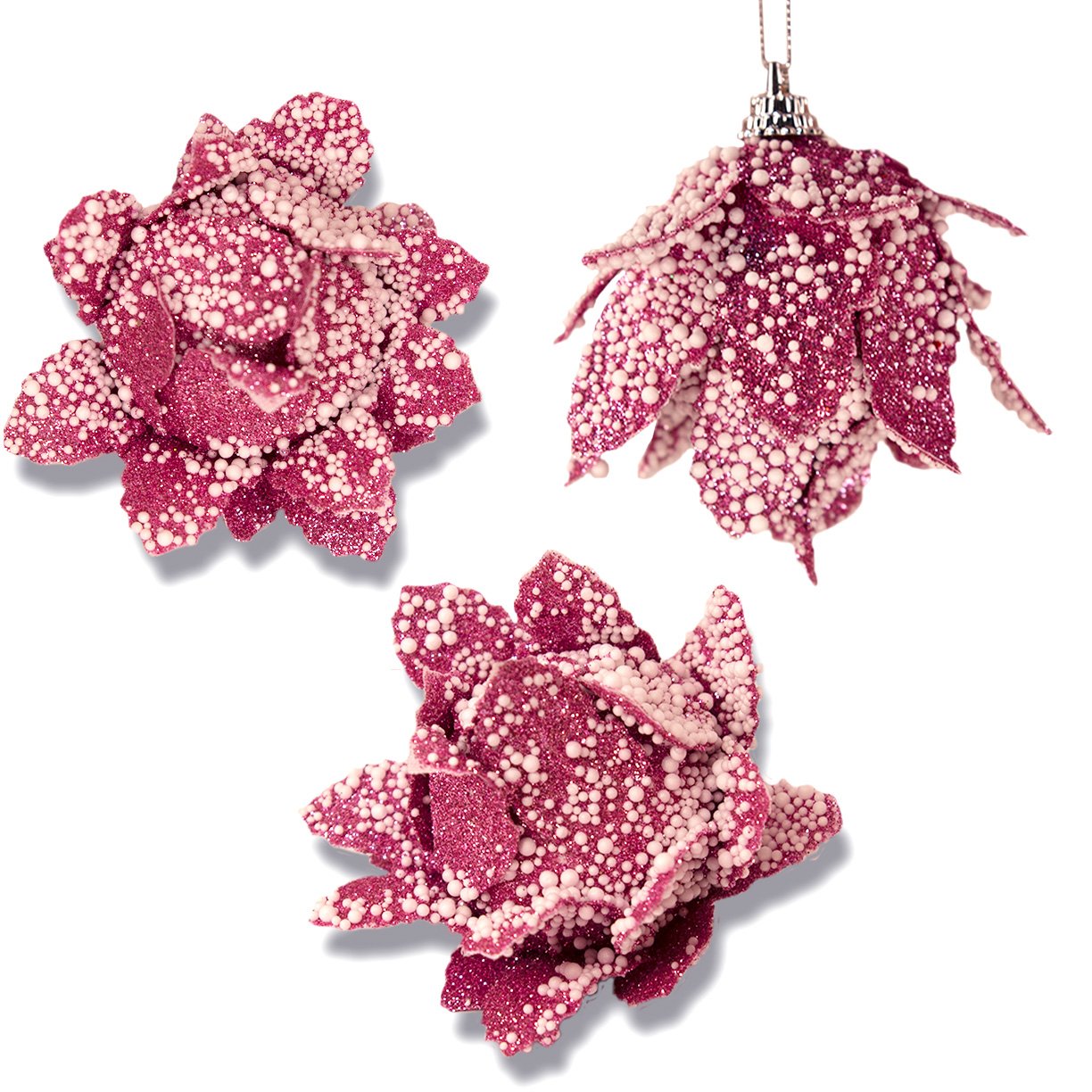 kit bolas de natal alcachofra c glitter wincy 2