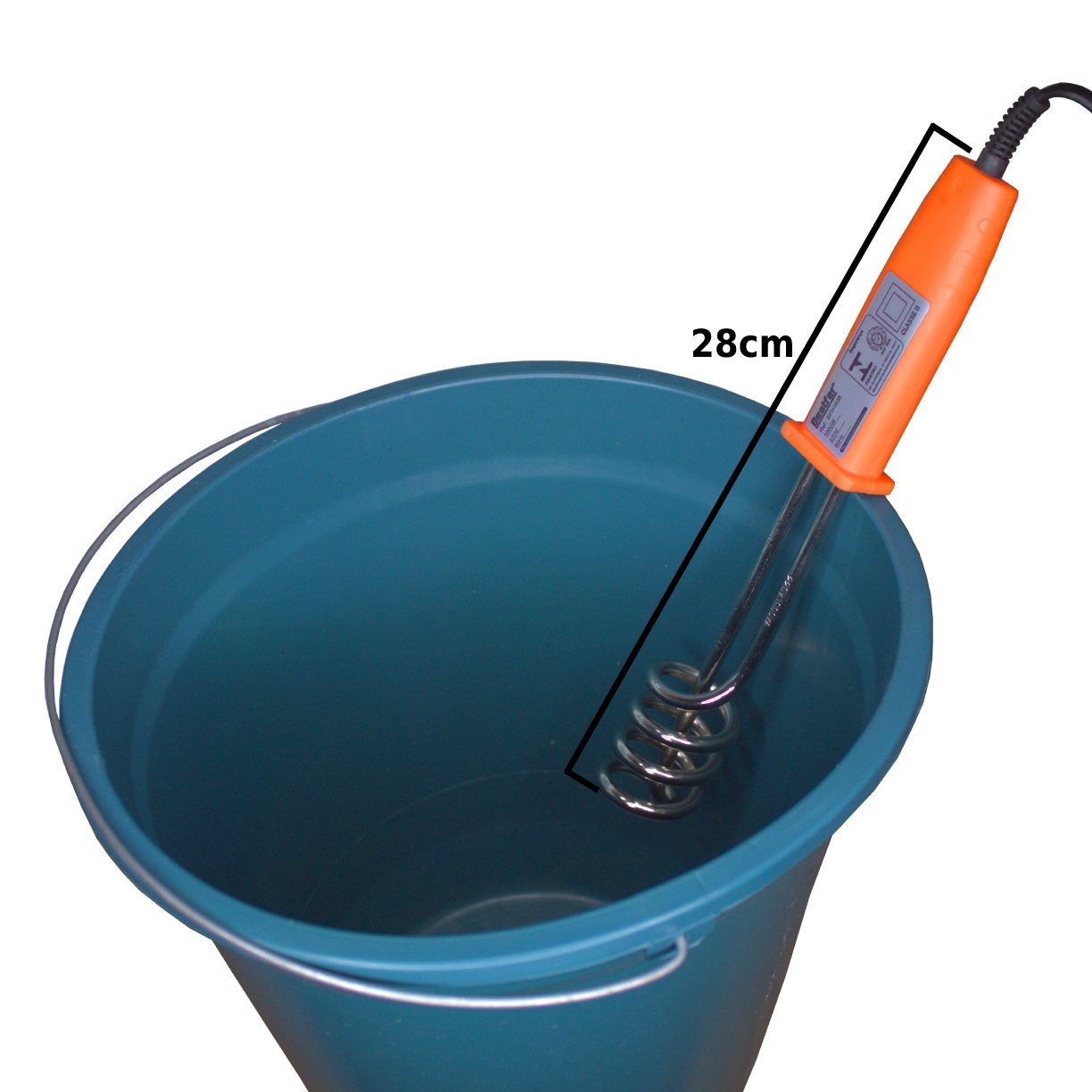 aquecedor de agua bestfer 1000w 220v 1