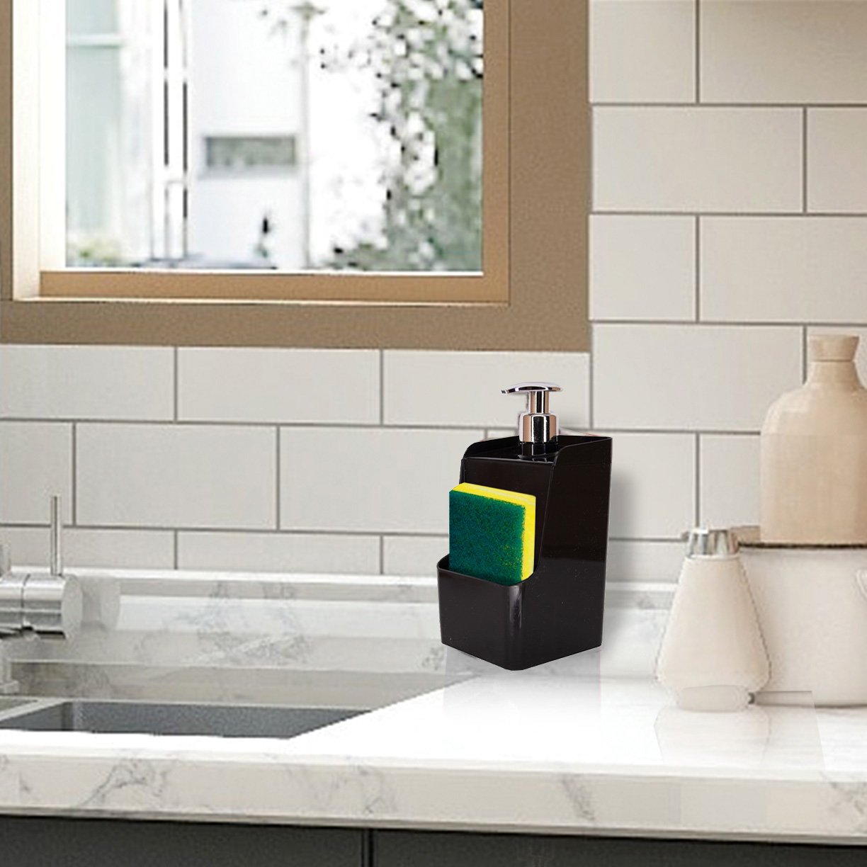 dispenser de pia uz slim preto 2