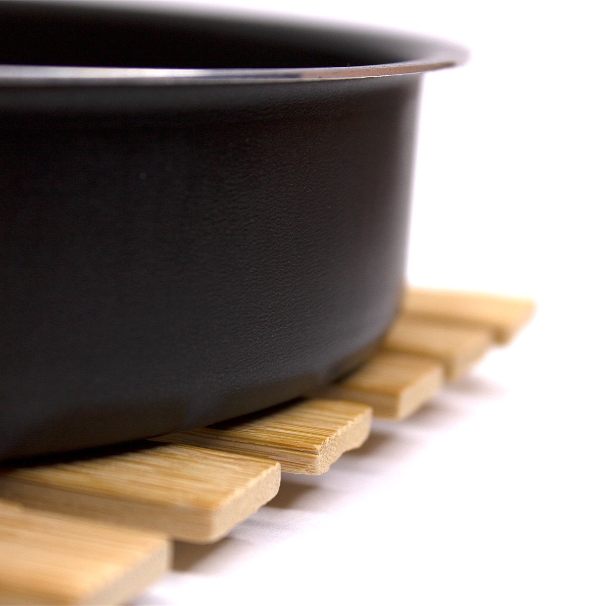 kit descanso de panela natural bamboo 3un 2