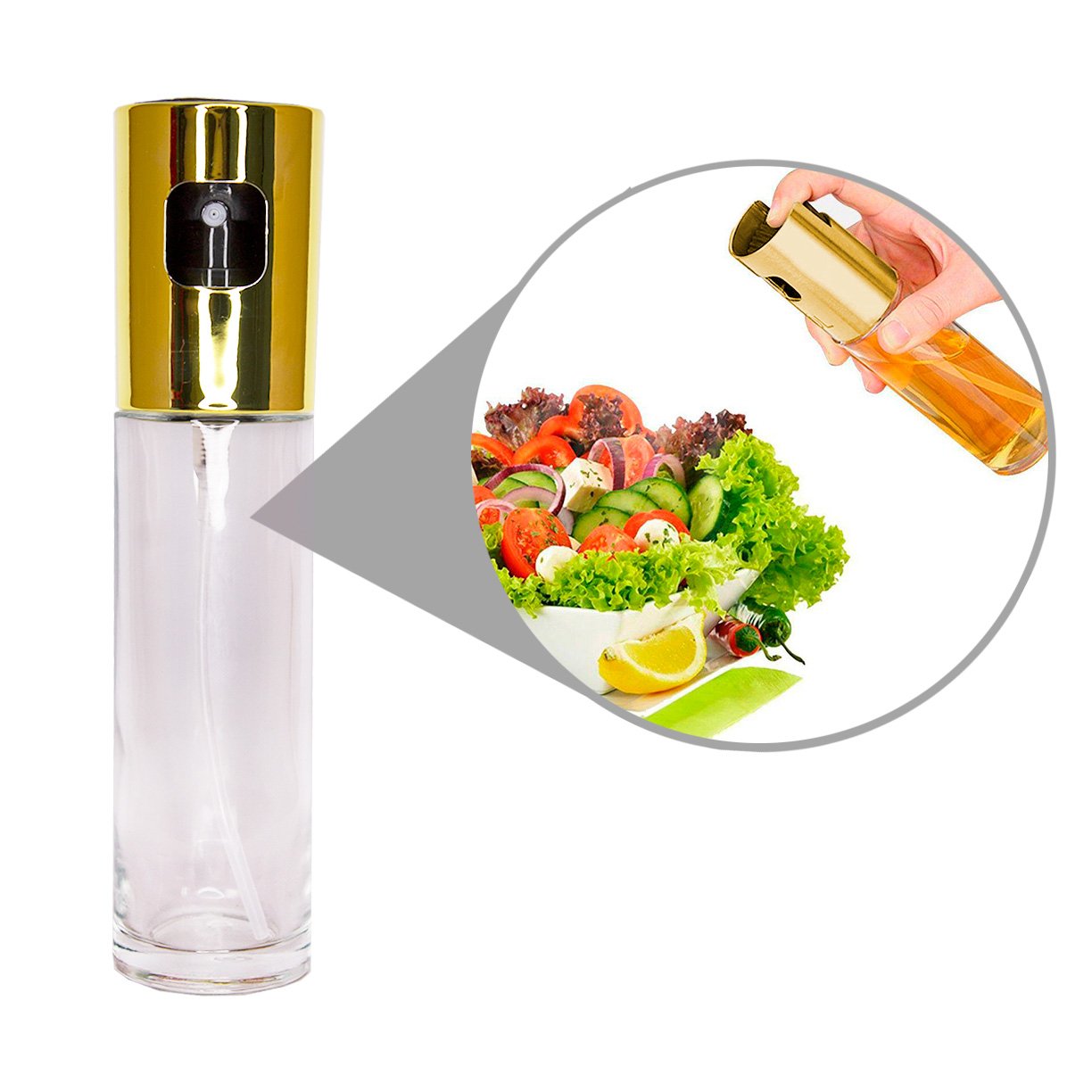 spray borrifador de azeitevinagre livon 100ml 1