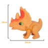dinossauro triceratops little dino bambola de vinil 3