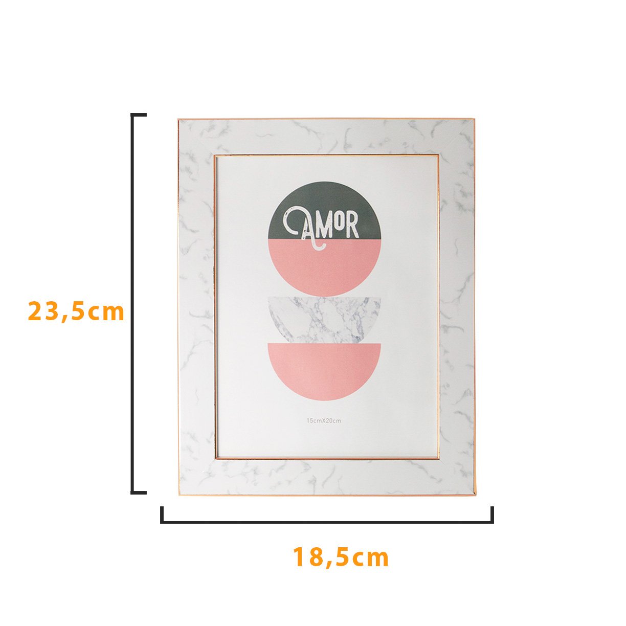 porta retrato de plastico onyx marmore 4