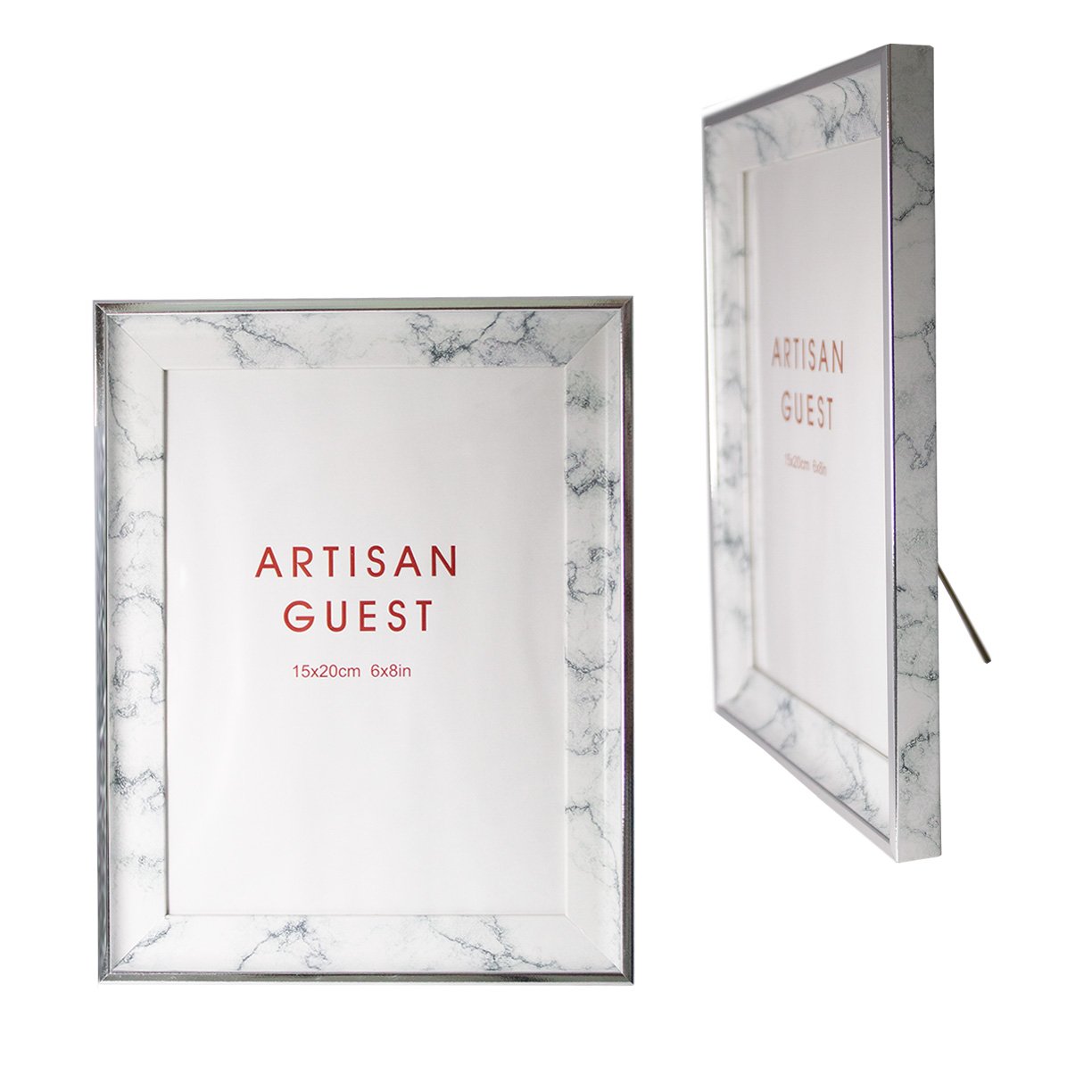 porta retrato de plastico onyx marmore elegance 2