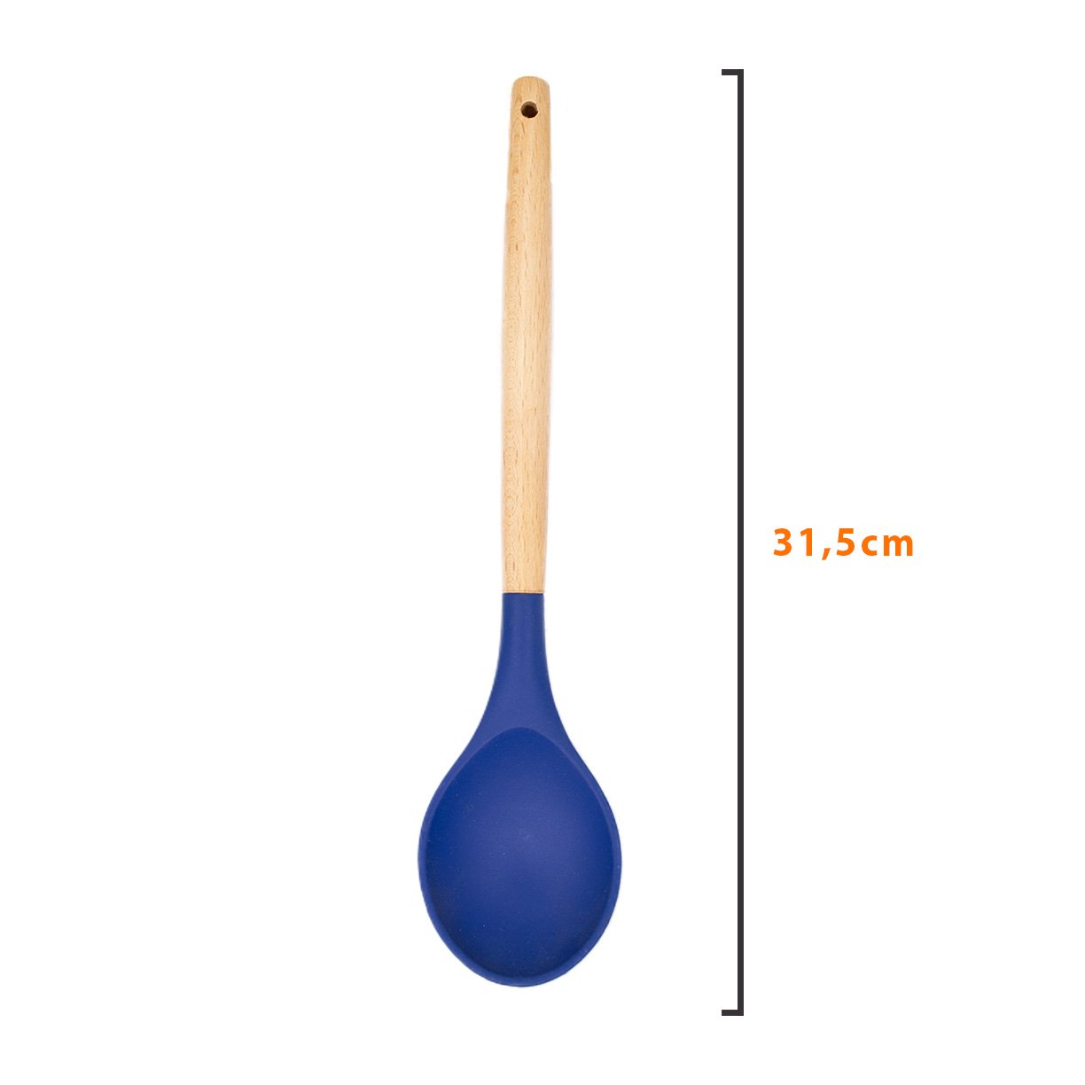 kit utensilios de cozinha de silicone dark blue dolcehome 1