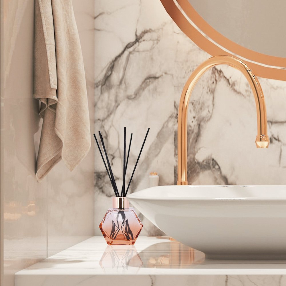 frasco para difusor fwb geometrico de vidro 4