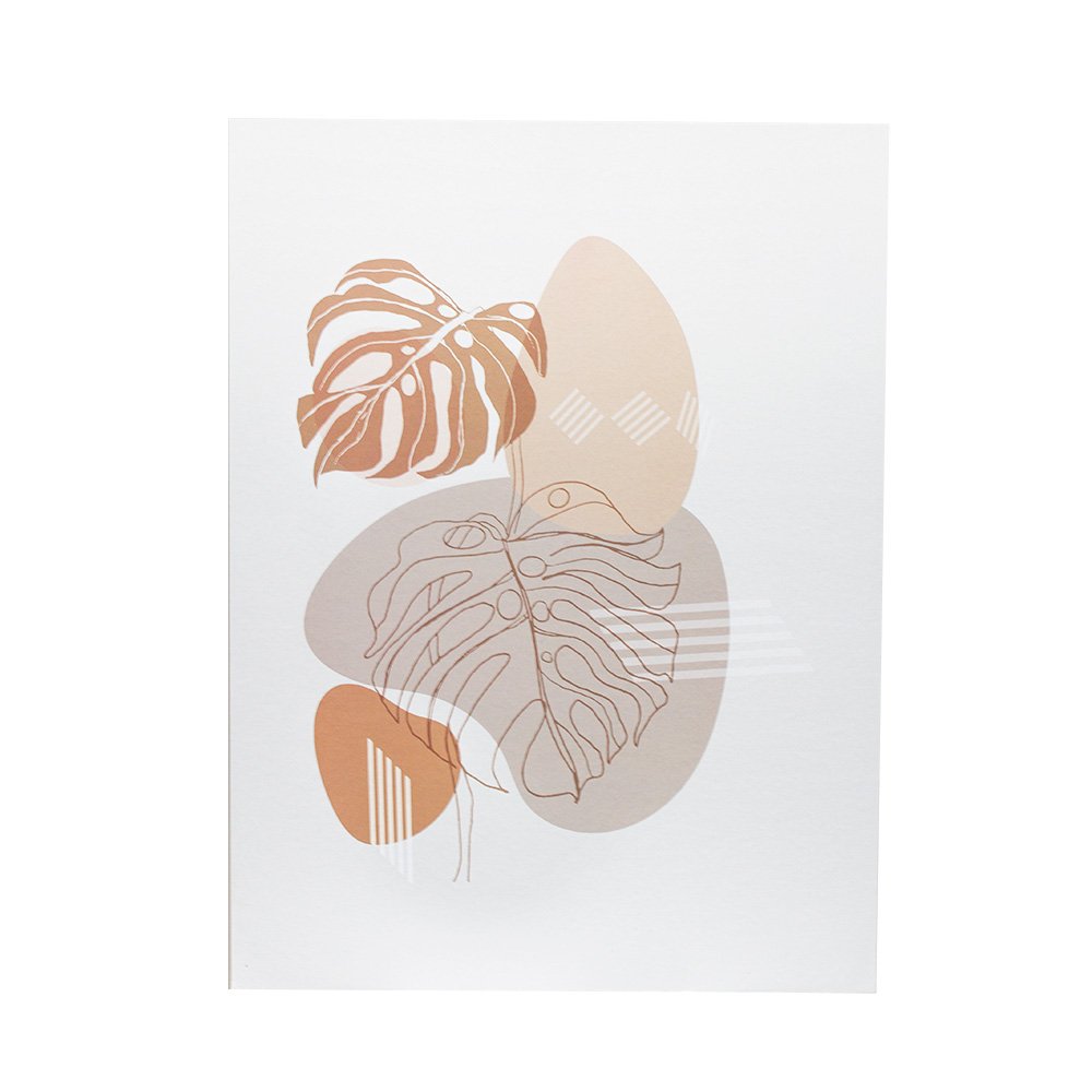 trio quadros decorativos folhagem fwb 3un 7