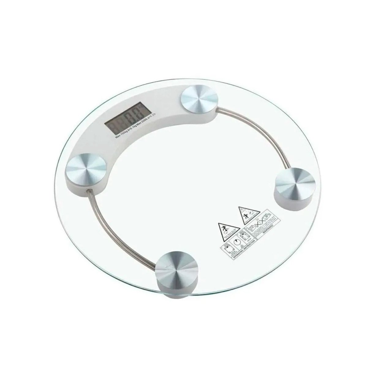 balanca digital de banheiro redonda ate 180kg mbfit 2