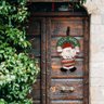 enfeite de porta natal papai noel feliz natal 1 1