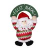 enfeite de porta natal papai noel feliz natal 1 2