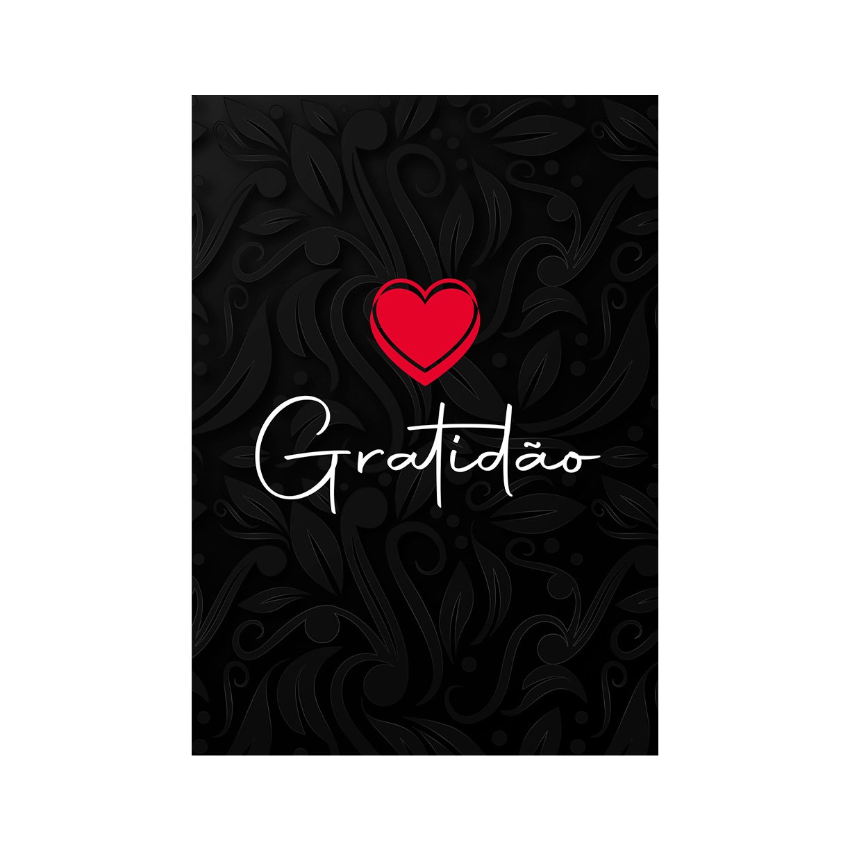quadro decorativo heart gratidao