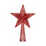 estrela p arvore de natal gliterizada 8