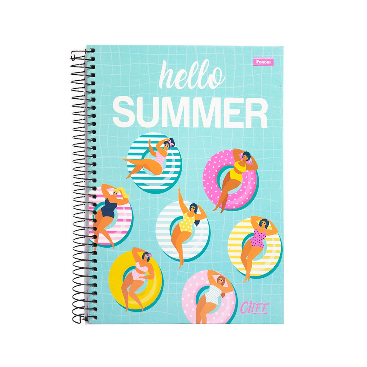 caderno 10 materias capa dura 160 folhas 200mm x 275mm 1