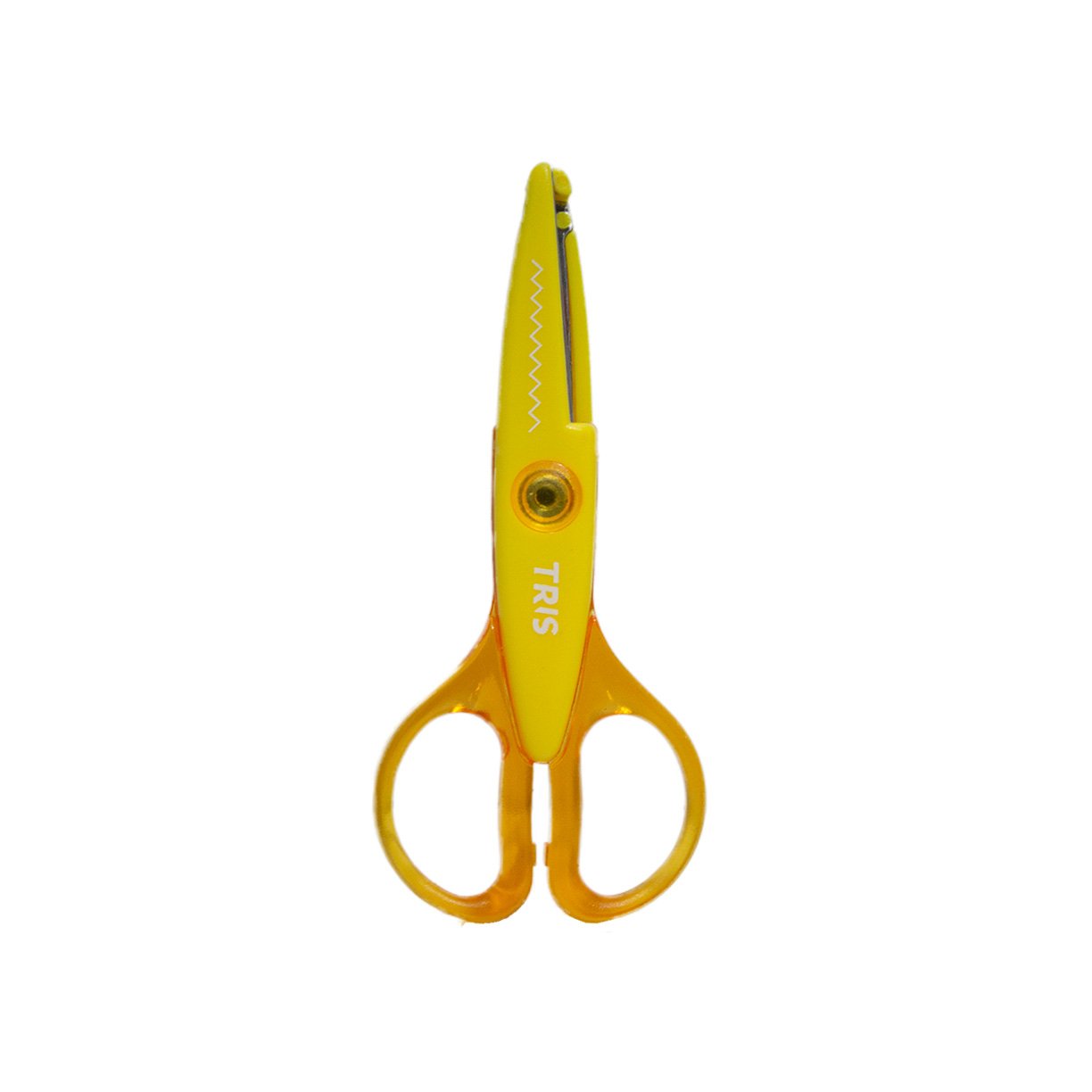 tesoura escolar multiuso cortes variados tris 3