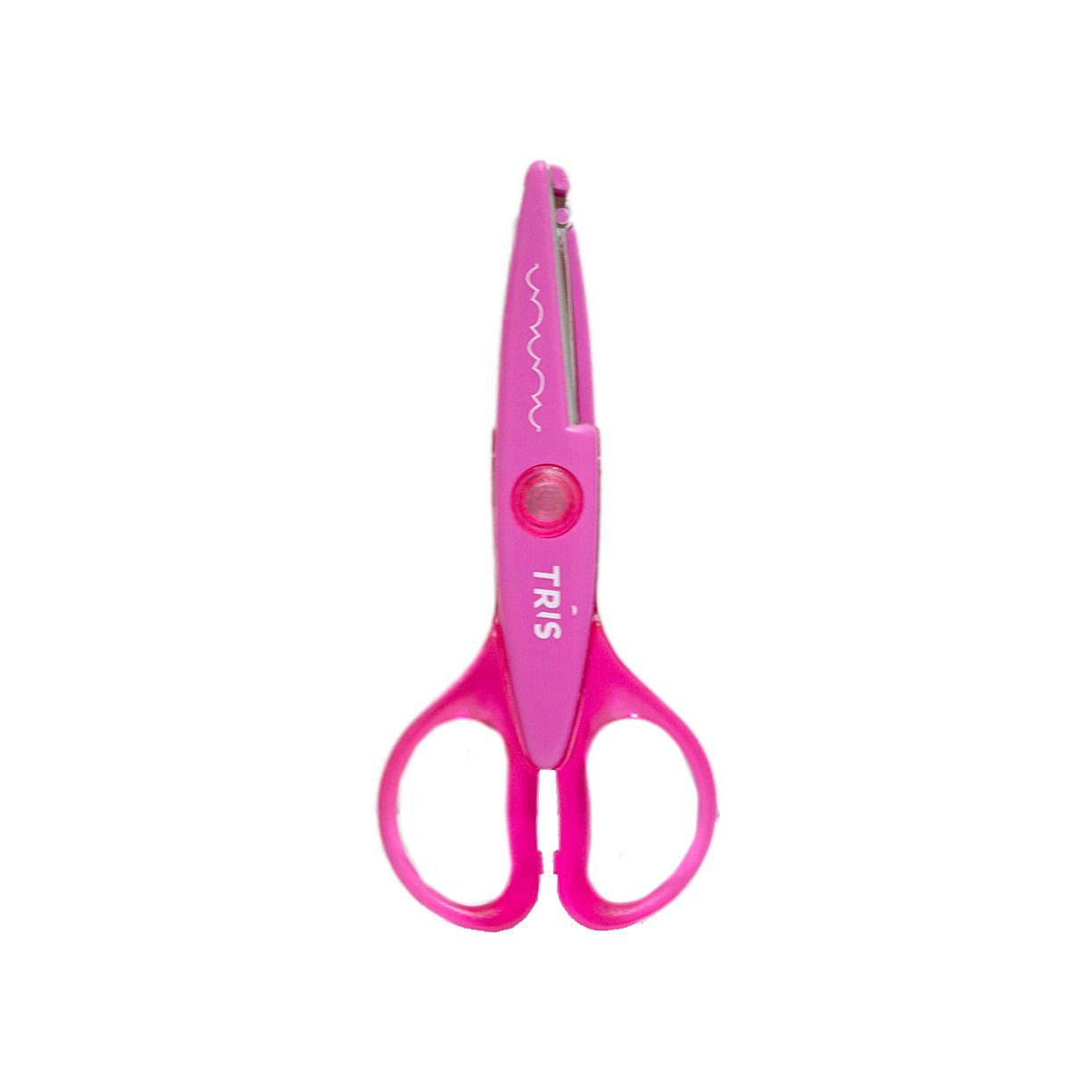 tesoura escolar multiuso cortes variados tris 3