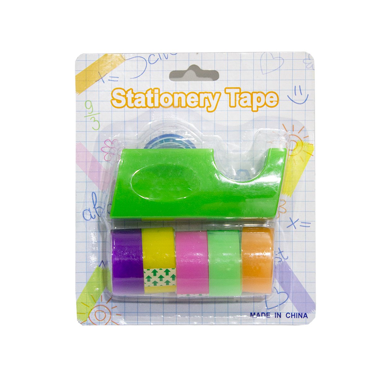 porta fita 5 fitas coloridas 2