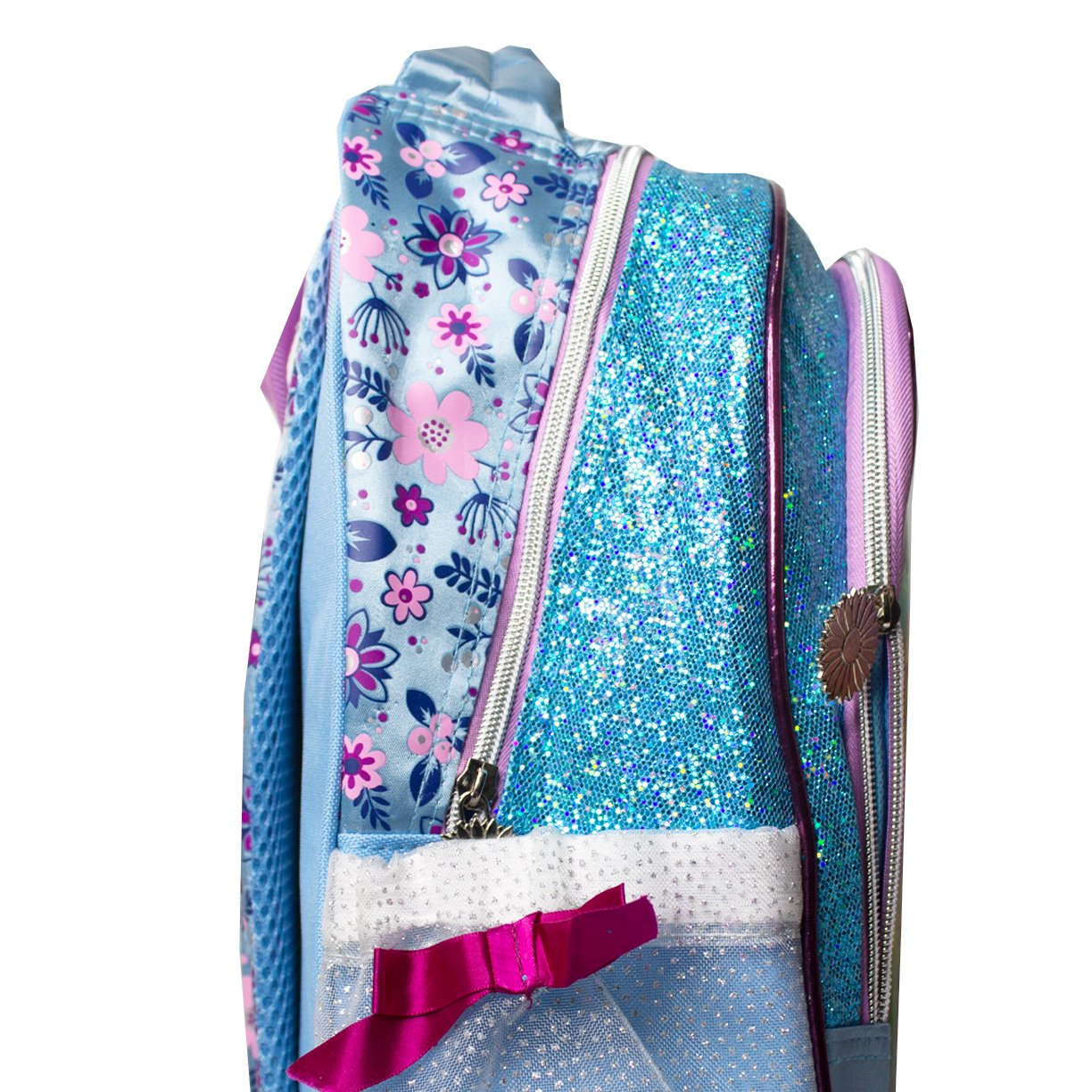 mochila infantil glitter princesa 5