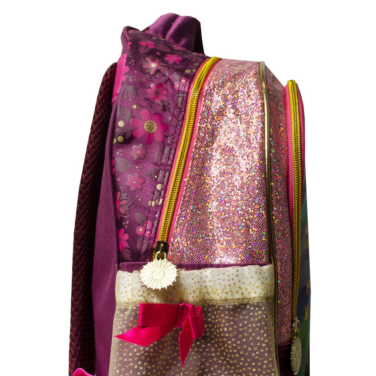 mochila infantil glitter princesa 6