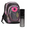 mochila juvenil romitex flecha garrafinha termica com visor de led 3
