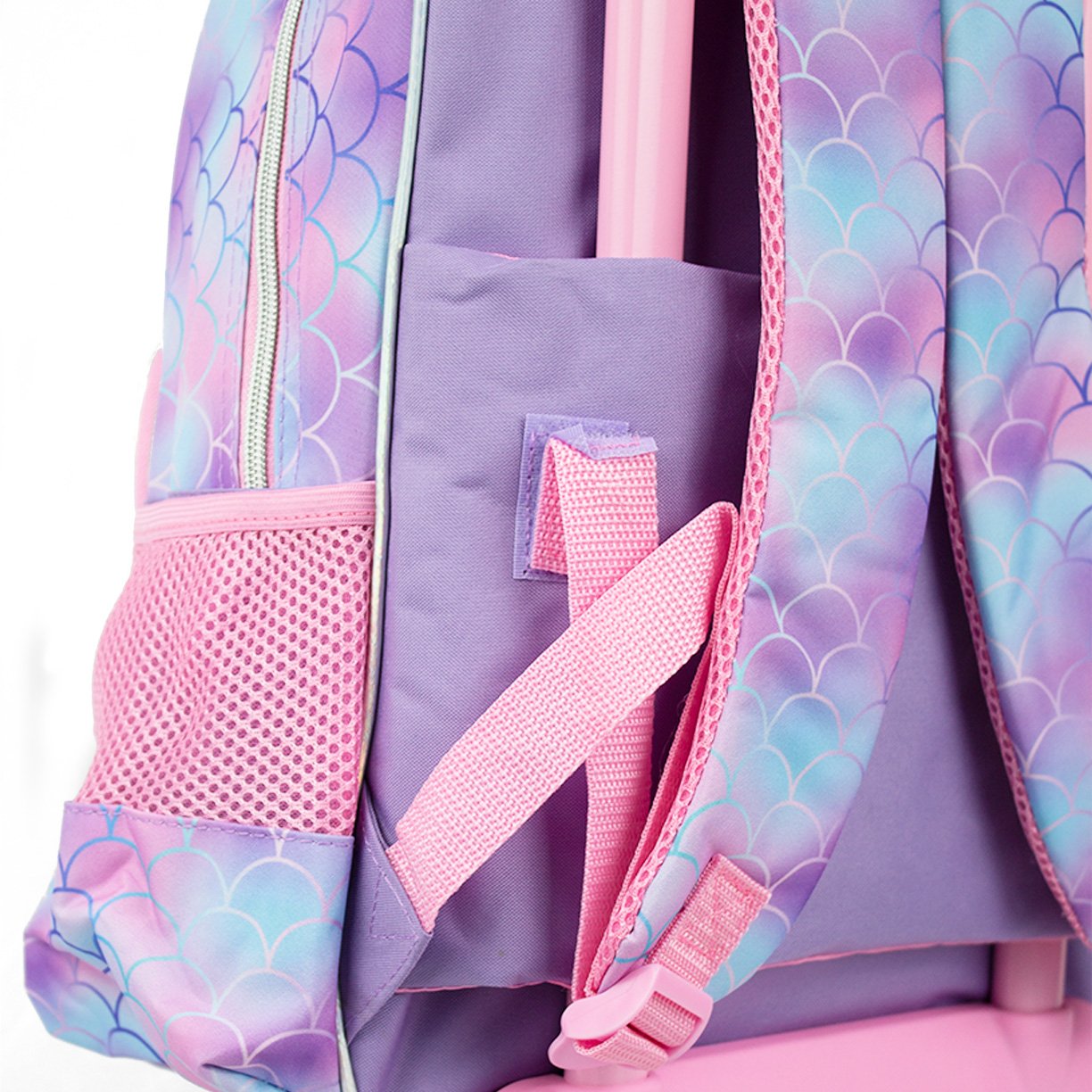 mochila de rodinhas ssssinfantil juvenil lancheira estojo sweet fenix 2