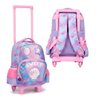 mochila de rodinhas ssssinfantil juvenil lancheira estojo sweet fenix 8